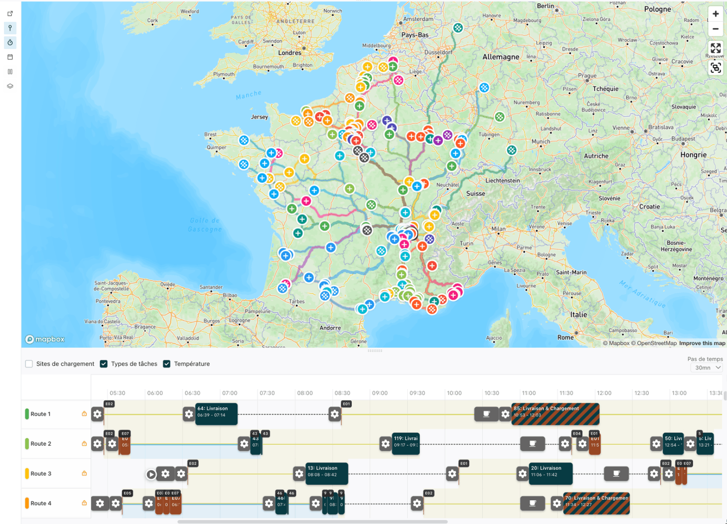 Routing software for Transport Management Systems (TMS), EDI transport, APS system, RTLS...